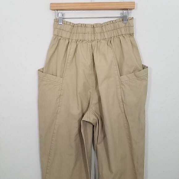 Free People Super High Rise Button Fly Pants Size S - Picture 5 of 7